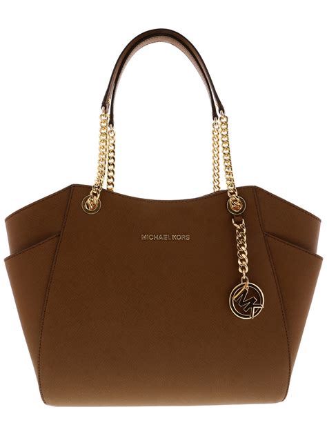 michael kors jet set travel large chain tote grey|jet set travel large saffiano.